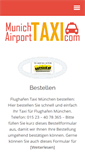 Mobile Screenshot of munich-airport-taxi.com